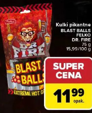 Kulki pikantne BLAST BALLS FELKO DR. FIRE