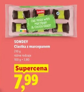 Sondey Ciastka z marcepanem