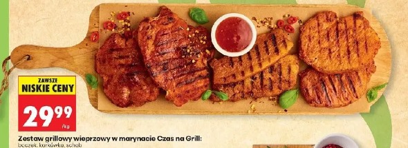 Zestaw grillowy wieprzowy w marynacie Czas na Grill