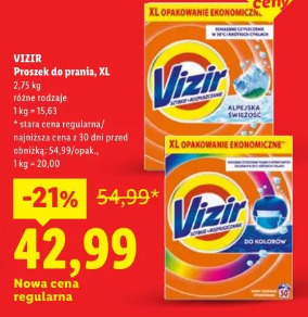 Vizir Proszek do prania, XL