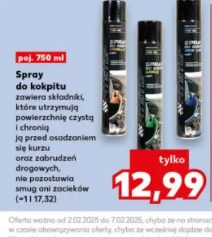 Spray do kokpitu