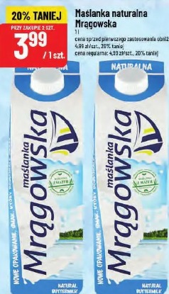 Maślanka naturalna Mrągowska