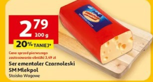 Ser emmental Czarnołęski SM Mlekpol