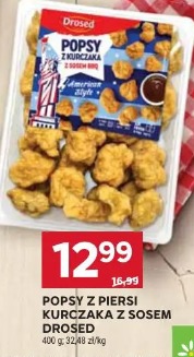 Popsy z piersi kurczaka z sosem Drosed