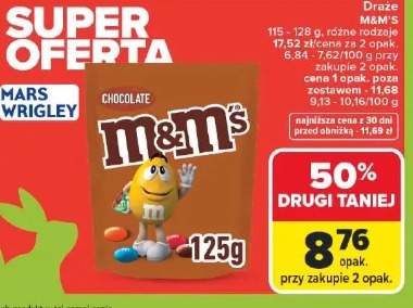 Draże M&M'S MARS WRIGLEY