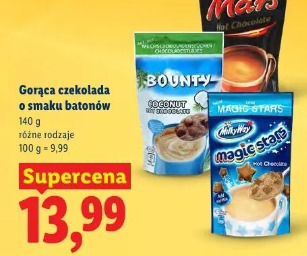 Gorąca czekolada o smaku batonów