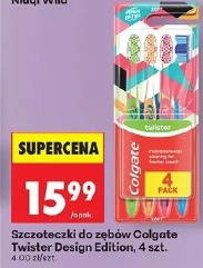 Szczoteczki do zębów Colgate Twister Design Edition