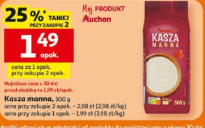 Kasza manna Auchan