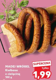 Madej Wróbel Kiełbasa z cielęciną