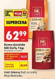 Kawa ziarnista MK Café Crema