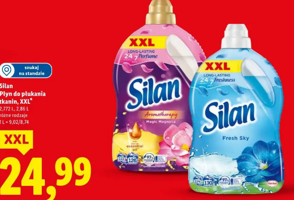 Silan płyn do płukania tkanin XXL