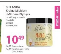 Sielanka Kraina Mlekiem i Miodem Płynąca nawilżające masło do ciała