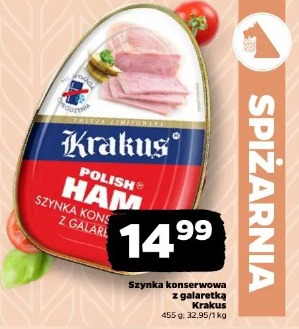 Szynka konserwowa z galaretką Krakus