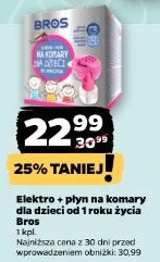 Elektro + płyn na komary dla dzieci od 1 roku życia Bros