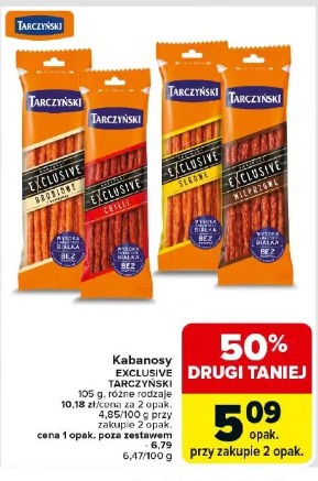 Kabanosy Exclusive Tarczyński