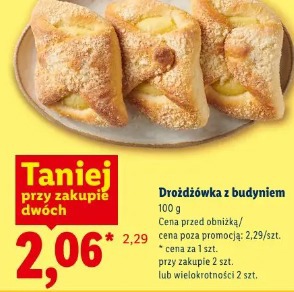 Drożdżówka z budyniem