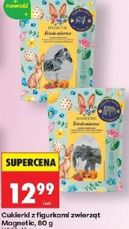 Cukierki z figurkami zwierząt Magnetic