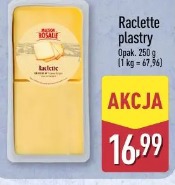 Raclette plastry