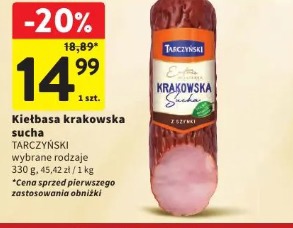 Kiełbasa krakowska sucha Tarczyński