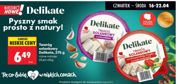 Twaróg solankowy Delikate