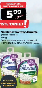 Serek bez laktozy Almette
