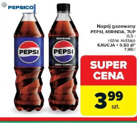 Napój gazowany Pepsi, Mirinda, 7up