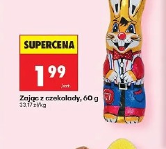 Zając z czekolady