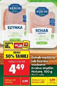 Schab wędzony lub Szynka wędzona Kraina Wędlin Nature