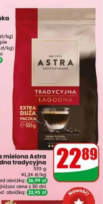 Kawa mielona Astra łagodna tradycyjna