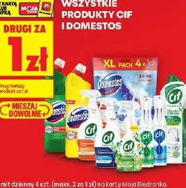 Cif Domestos wszystkie produkty