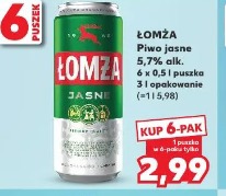 Łomża Piwo jasne 5,7% alk.