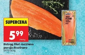 Pstrąg filet rodzinna porcja Marinero