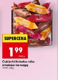 Cukierki Krówka miks smaków na wagę