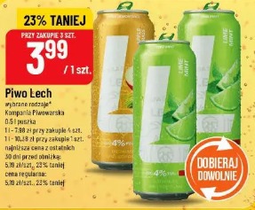 Piwo Lech wybrane rodzaje