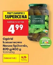 Ogórki konserwowe Nasza Spiżarnia