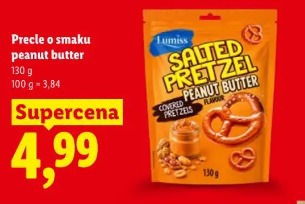 Salted Pretzel Precle o smaku peanut butter