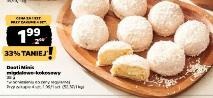 Dooti Minis migdałowo-kokosowy