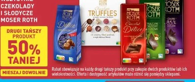Wszystkie czekolady i słodycze Moser Roth
