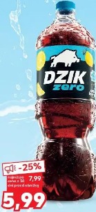 Dzik napój gazowany zero