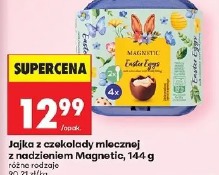 Jajka z czekolady mlecznej z nadzieniem Magnetic