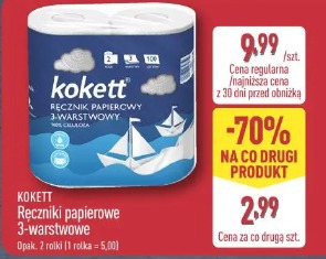 Kokett Ręczniki papierowe 3-warstwowe