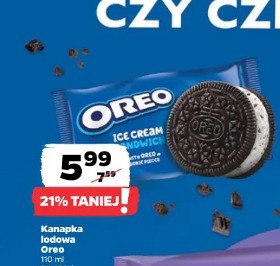 Kanapka lodowa Oreo