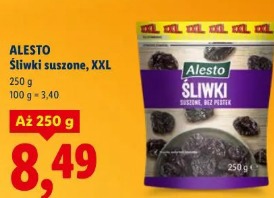 Alesto Śliwki suszone, XXL