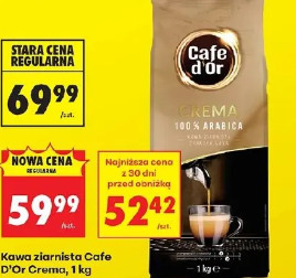 Kawa ziarnista Cafe D'Or Crema, 1 kg