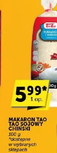 Makaron Tao Tao sojowy chiński