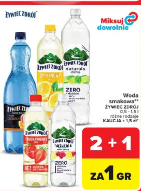 Żywiec Zdrój woda smakowa ŻYWIEC ZDRÓJ