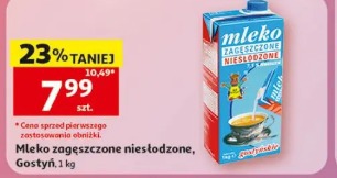 Mleko zagęszczone niesłodzone, Gostyń
