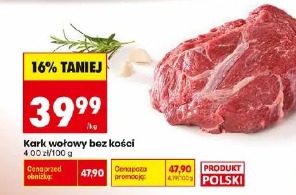 Kark wołowy bez kości