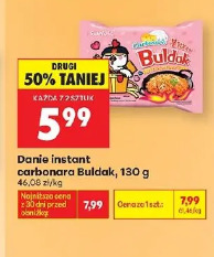 Dania instant carbonara Buldak
