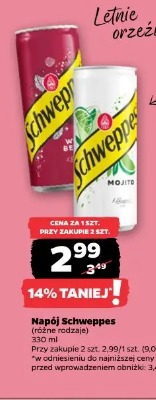 Napój Schweppes